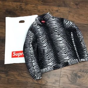 supreme tiger stripe track jacket